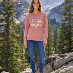 Prana Pink Kindness Sweatshirt